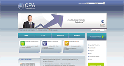 Desktop Screenshot of consultoriacpa.com.br