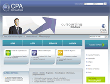 Tablet Screenshot of consultoriacpa.com.br